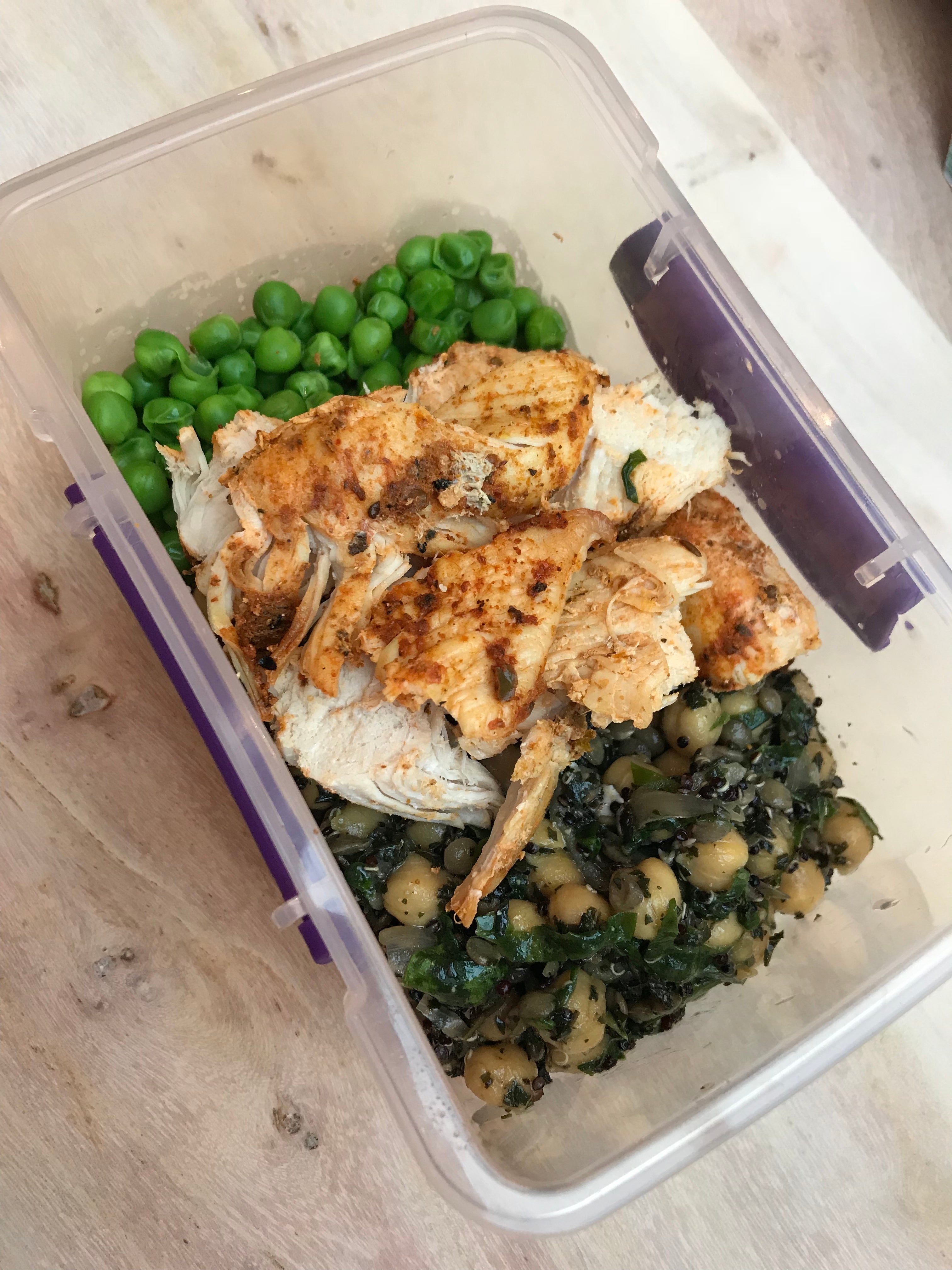 healthy lunch meal prep chicken
