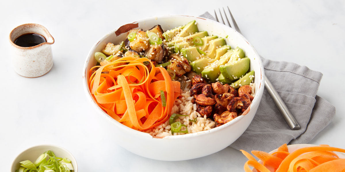 healthy vegan recipe Buddha bowl Mindful Chef