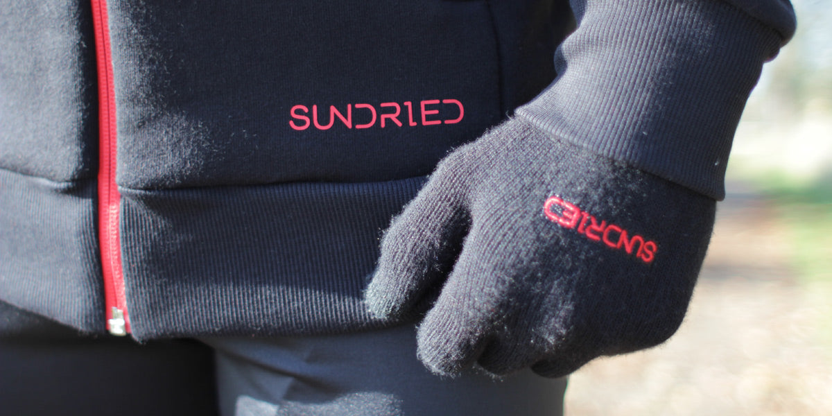 Sundried bamboo gloves