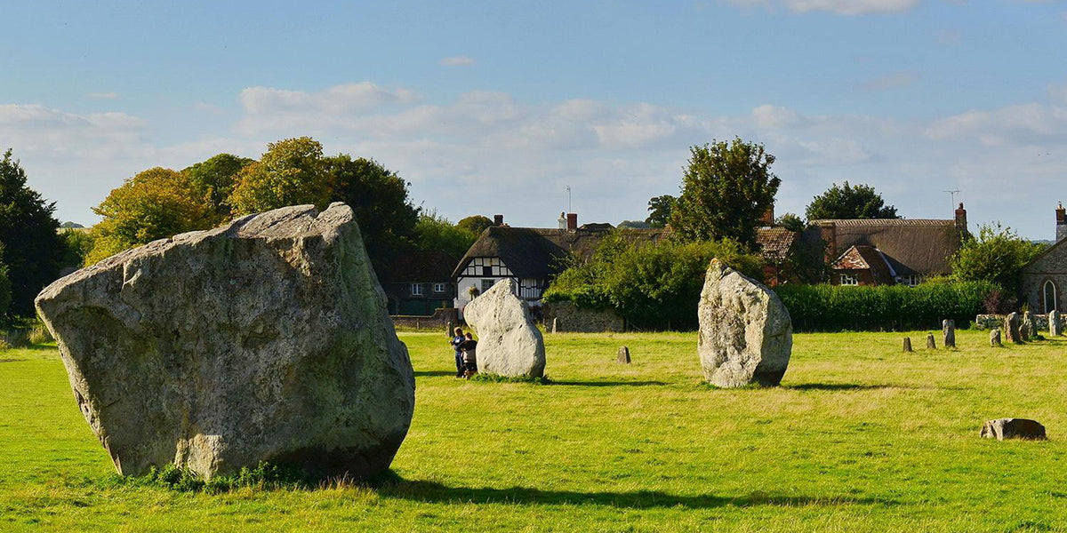 The Ridgeway national trail area of natural beauty for runners