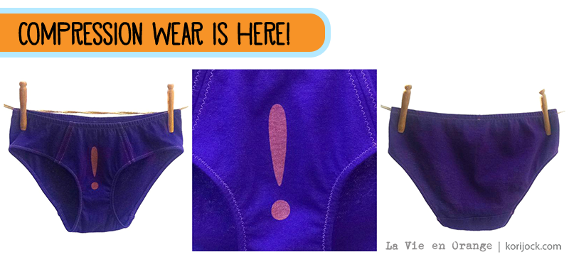 Compression wear by La Vie en Orange | Enter the giveaway here.