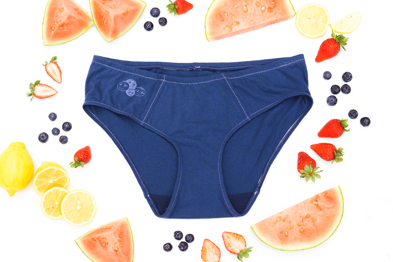 Blueberry Handmade Underwear by La Vie en Orange