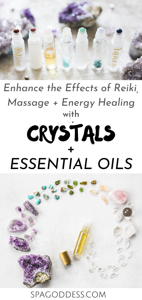 Enhance Your Energy Healing with Crystals + Essentials Oils
