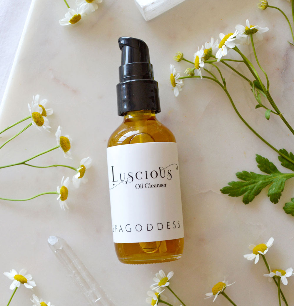 LUSCIOUS OIL CLEANSER + MAKEUP REMOVER by SpaGoddess Apothecary