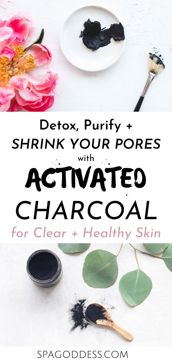THE BENEFITS OF ACTIVATED CHARCOAL FOR YOUR SKIN - read the article on SpaGoddess Blog