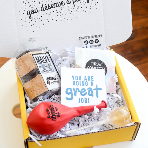 Great Job Customer and Employee Appreciation Gift Box