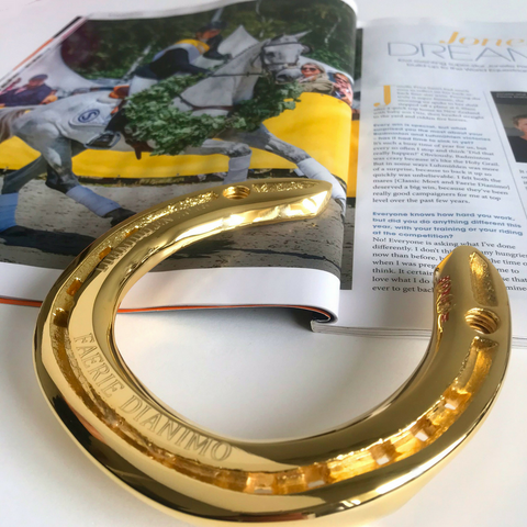 Faerie Dianimo's 24ct Gold Plated Horseshoe Memento
