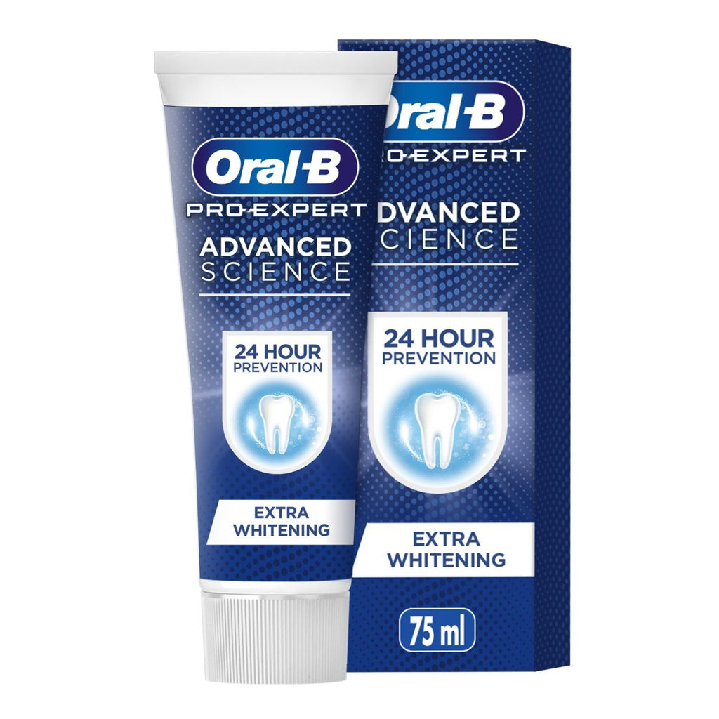 Oral-B Pro Expert Advanced Science Extra White Toothpaste 75ml | British
