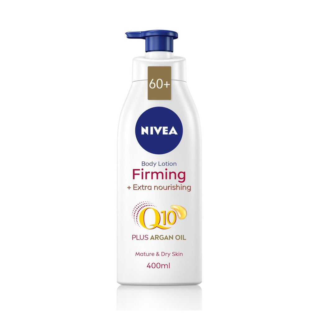 NIVEA Body Lotion with Argan Oil for Mature 60+ 400ml | British Online