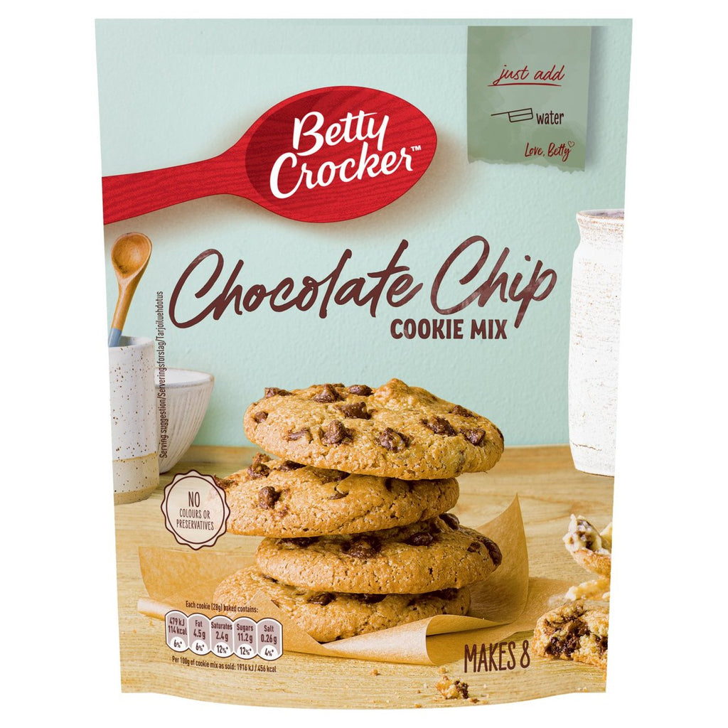 Betty Crocker Chip Cookie Dough Mix 200g | British