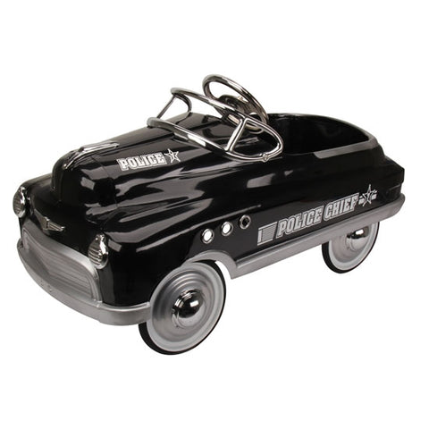 Kids Police Pedal Car Classic 50's Vintage Style
