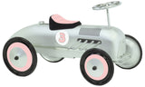 Kids Foot to Floor Retro Racer Car Ride on Toy