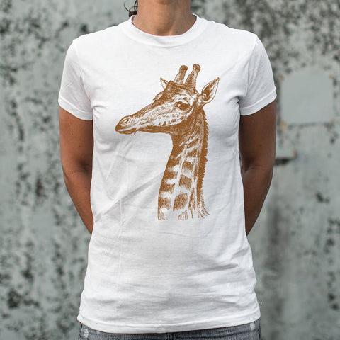 Placid Giraffe T-Shirt (Ladies)