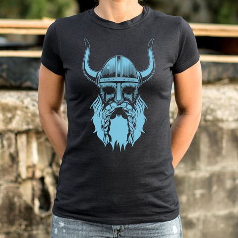 Viking Spirit Beard T-Shirt (Ladies)
