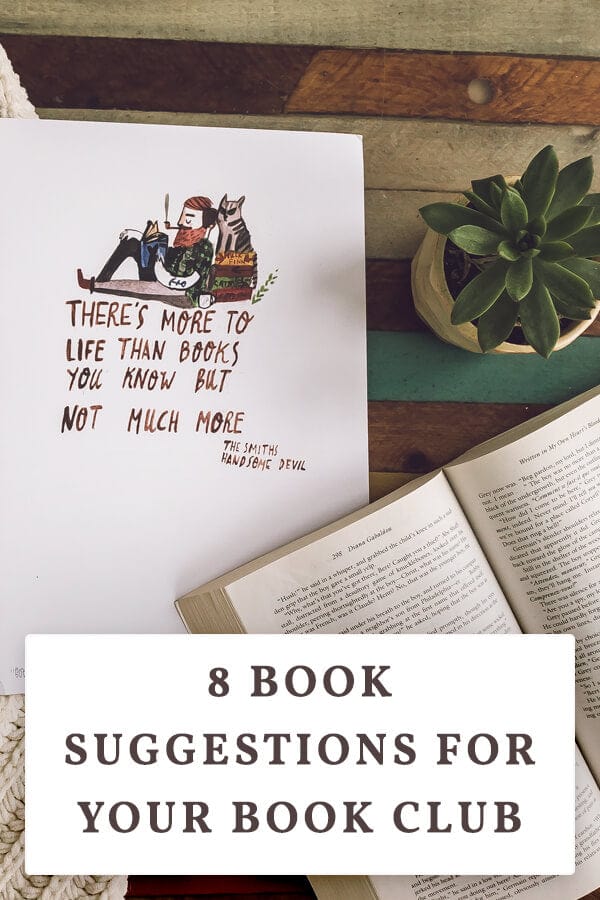 8 Book Suggestions for Your Book Club