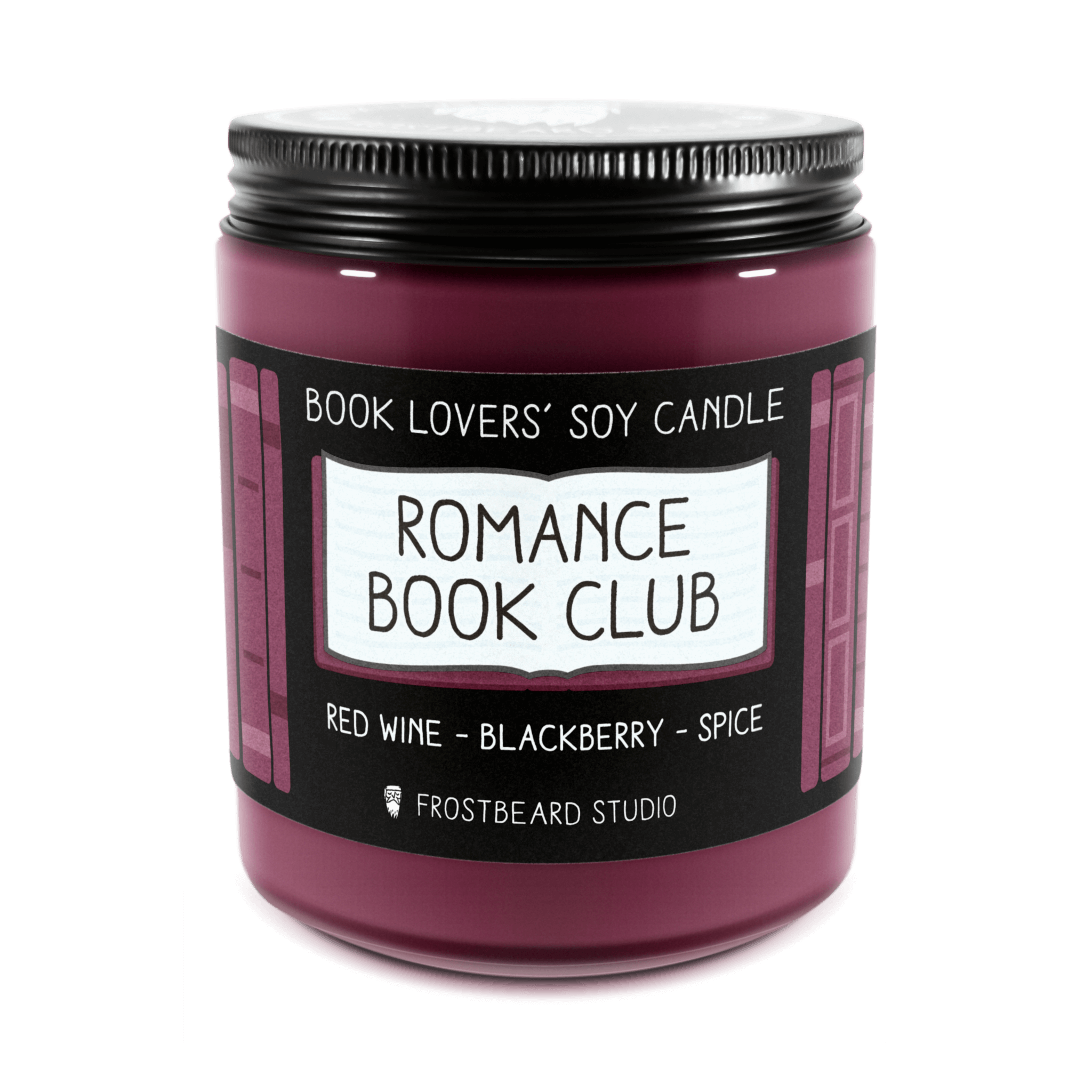 Romance Book Club︱Book Lovers' Soy Candle︱Frostbeard Studio