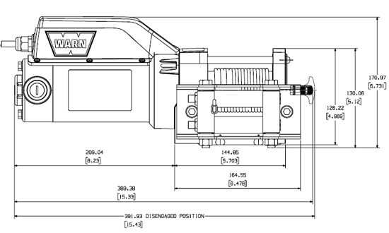 1500AC Dimensions