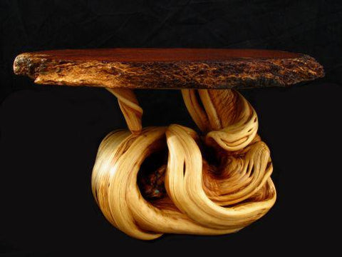 natural wood table