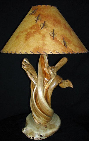 rustic lamp ideas