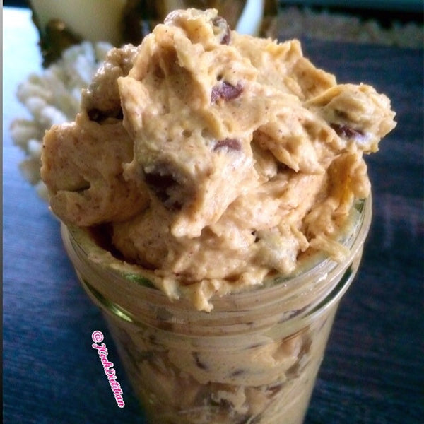 Chocolate Chip Cookie Dough Healthy Snack