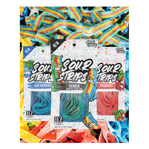Actual Candy by Maxx Chewning Sour Strips