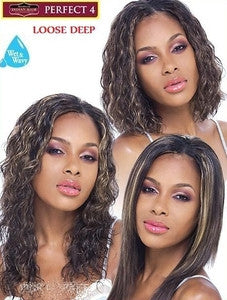 Perfect 4pc Loose Deep Wave 8 10 12 14 Inch Wet And Wavy Weave 100 Human Hair By Dreamweaver