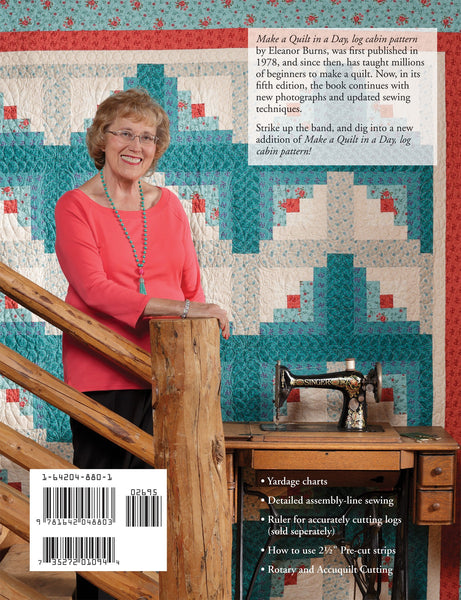 Make A Quilt In A Day Log Cabin Pattern 6th Edition Quilting