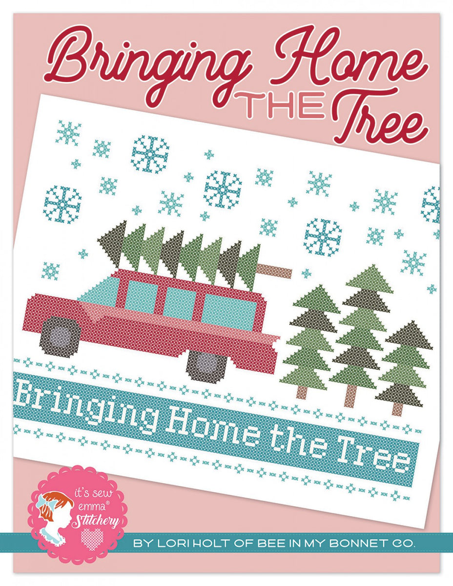 bringing-home-the-tree-cross-stitch-quilting-patterns-quilting-books-patterns-and-notions