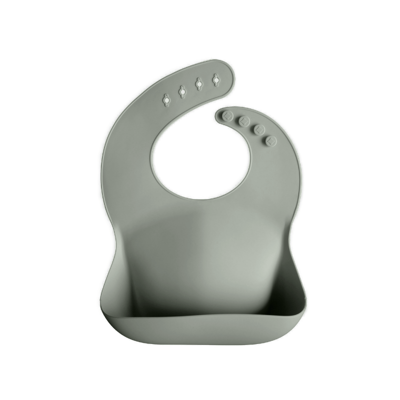 Silicone Baby Bucket Bib - Assorted Colors