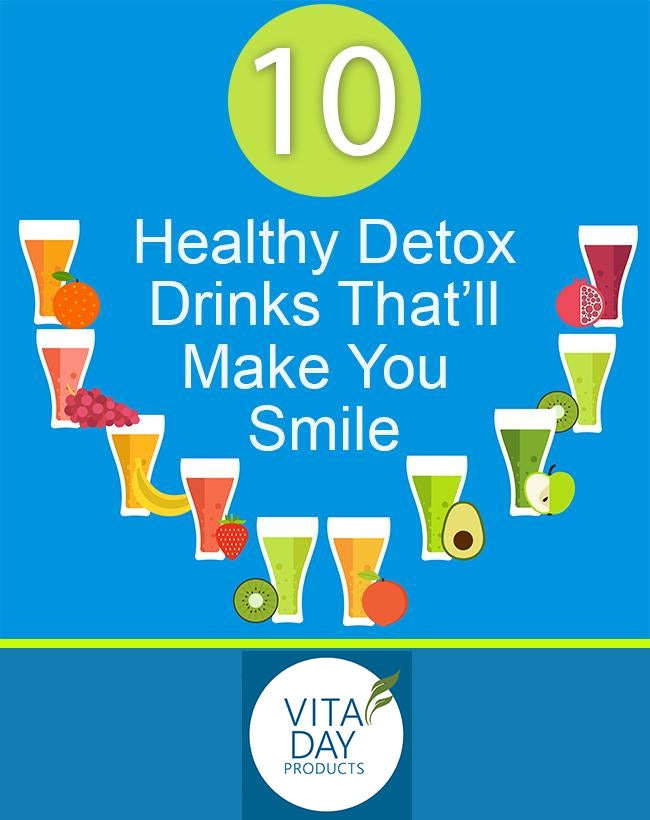 10 Health Detox Drinks That'll Make You Smile