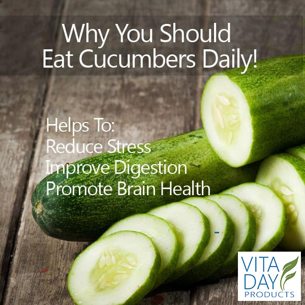 Why You Should Eat Cucumbers Daily
