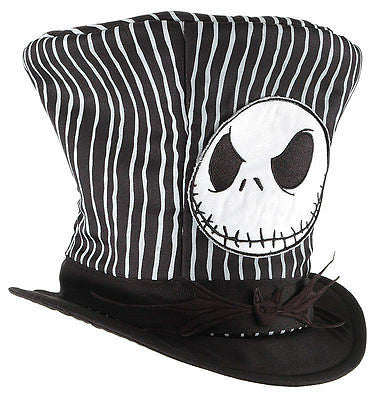 Nightmare Before Christmas - Jack Skellington Top Hat, One Standard Size
