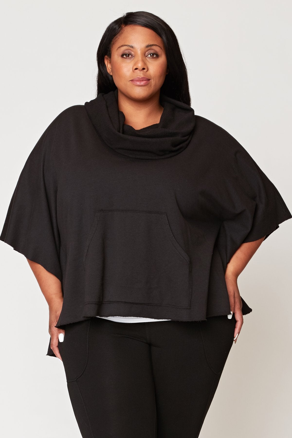 Wearables Paige Poncho In Black