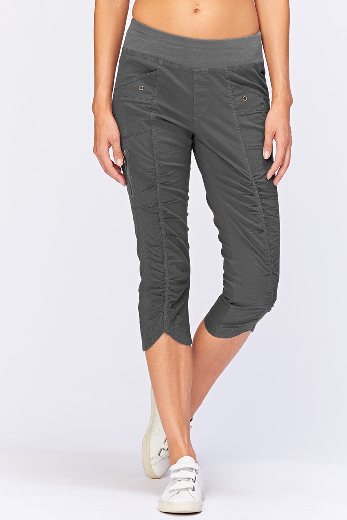 Core By Wearables Iris Crop In Grey