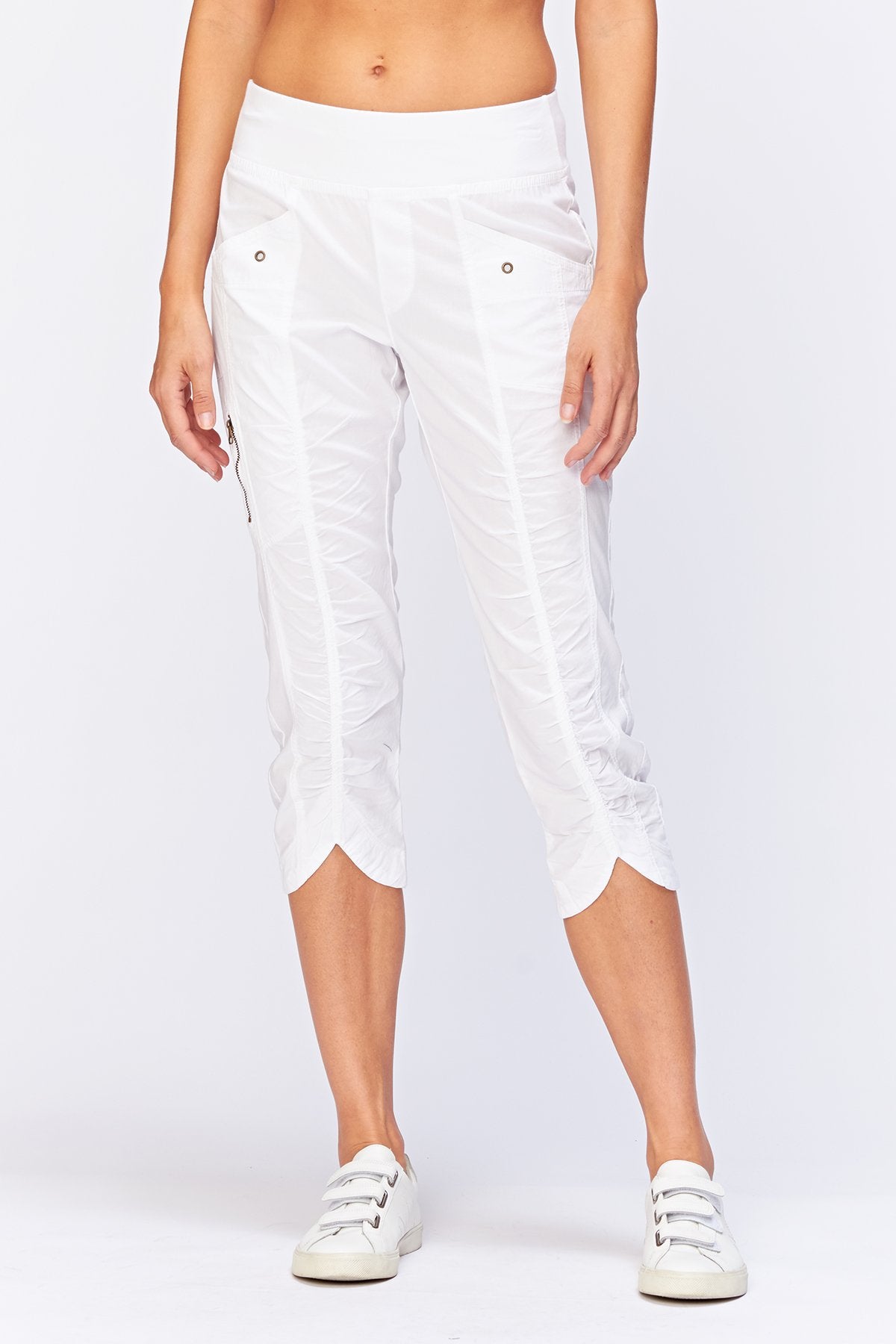 Core By Wearables Iris Crop In White