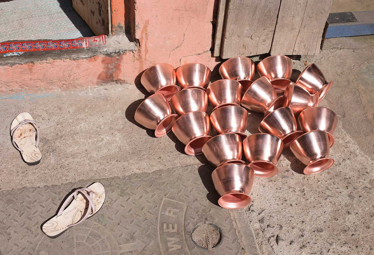 Copper homewares made in india