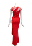 Buy: ABS by Allen Schwartz Cap Sleeves Knit Maxi Dress