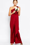 ASOS Maternity - Buy: ASOS Maternity Red One Shoulder Maxi Dress-The Dresscodes - 1