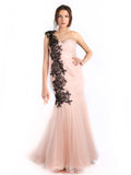 Anrini Polim - Buy: Pink & Black Lace-The Dresscodes - 2