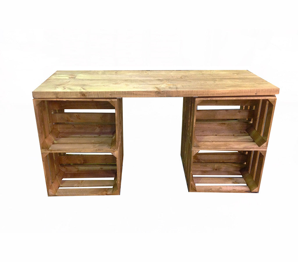 Apple Crate Desk - Crates4You.com