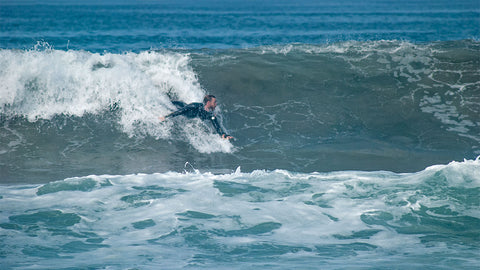Bodysurfing Wave Imperial Beach Sole Handplanes