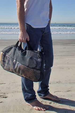 bodysurfing bag showing tote handles