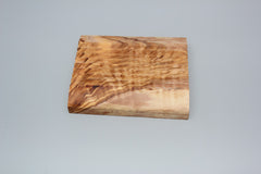 FREE SHIPPING, Handcrafted wooden soap dish - Ridged - Model 01