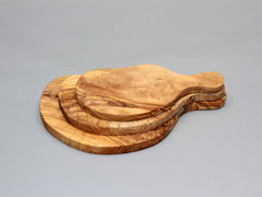 Set of 03 Olive wood Cutting Board / Wooden Chopping Board set