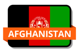 Afghanistan State Flags Stickers