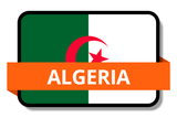 Algeria State Flags Stickers