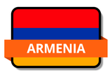Armenia State Flags Stickers