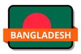Bangladesh State Flags Stickers