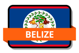 Belize State Flags Stickers