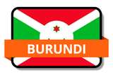 Burundi State Flags Stickers